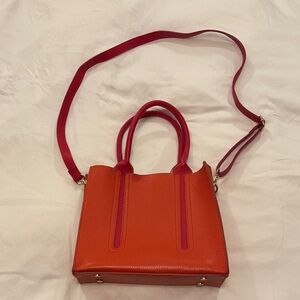 Genuine Italian Leather Top Handle & Crossbody Bag